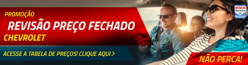 Banner de Promoção Revisão Automotiva Chevrolet GM